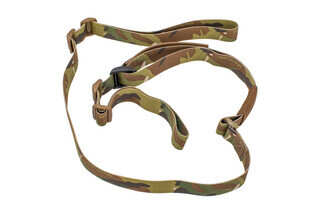 Troy Industries T-Sling MultiCam two point sling features a non-padded design